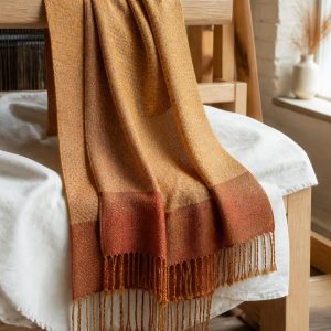Brooklyn Loom Hand-Woven Silk & Wool Scarf